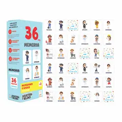 GENERICO - Juego de Memoria Educativo de Profesiones y Oficios