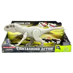 GENERICO - Figura Dinosaurio Indominus Rex con sonido y humo