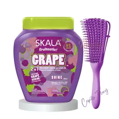 SKALA - CREMA DE PEINAR PARA CABELLO DEBIL Y OPACO FRUITASTIC UVA