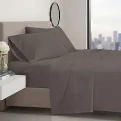 GENERICO - JUEGO DE SABANAS ALGODON PERU PIMA - N4