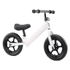 GENERICO - Bicicleta Para Niños Equilibrio Balance Bike Sin Pedales Blanco