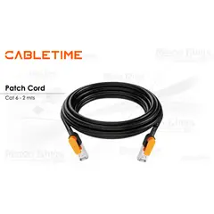 GENERICO - Cable de Red Patch Cord Cat6 Cabletime CN61L 2m