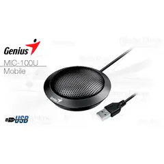GENIUS - MICROFONO MIC-100U para Confererencia Hasta 3 metros