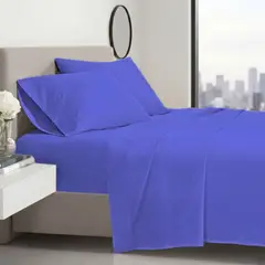 GENERICO - JUEGO DE SABANAS ALGODON PERU PIMA - N4