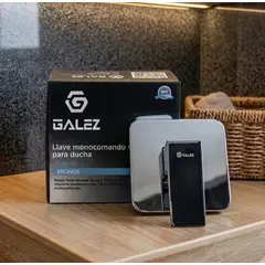 GALEZ - MEZCLADORA MONOCOMANDO DE DUCHA CUADRADO KRONOS UNIVERSAL - FACIL INSTALACION