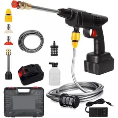OEM - Hidrolavadora Inalámbrica Portátil 48V - Batería Recargable con Maletín y Accesorios de Limpieza