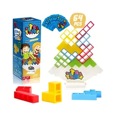 GENERICO - TETRA TOWER JUEGO DE EQUILIBRO 64 PIEZAS