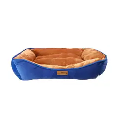 DENTITOY - Cama Puff Milou Comfort Azul Talla XL