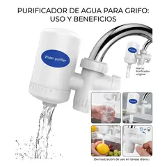 OEM - Purificador de Agua para Grifo Cocina - Fácil Instalación Filtro Saludable y Ecológico