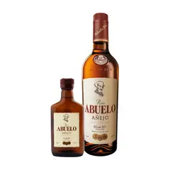 ABUELO - COMBO RON AÑEJO 750 ML + RON AÑEJO 200 ML
