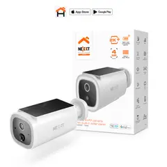 Nexxt Solutions - SMART CAMERA 2K+ NEXXT CON PANEL SOLAR Y SIRENA NHC-OF30S