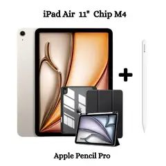 APPLE - IPad Air 11” M4 256GB Wi‑Fi Starlight 2026 + Regalo + Pencil Pro