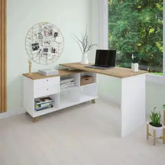 GENERICO - Escritorio Armado Aura Claro Muebles Gaudi