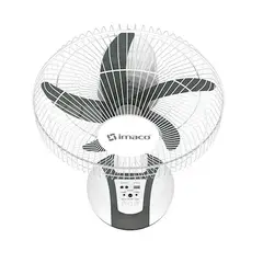IMACO - Ventilador 14 Solar Recargable de mesa FAN1418SOL