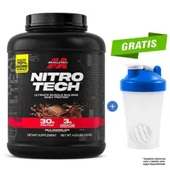 MUSCLETECH - NITRO TECH ULTIMATE WHEY PROTEIN 4 LBS MILK CHOCOLATE