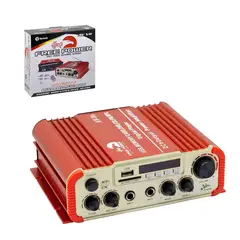 GENERICO - Mini Amplificador 180W con Bluetooth, USB, SD y FM AV-V8 HAWK FREE POWER