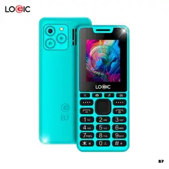 LOGIC - CELULAR BASICO B7 2G DUAL SIM - TURQUESA