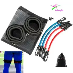 OEM - Correas de Tobillo con Ligas de Resistencia - Entrenamiento Funcional de Velocidad y Coordinación