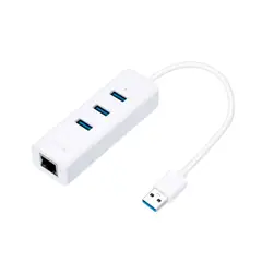 TP LINK - HUB TP-LINK UE330 USB A RJ45 GIGABIT 3 PUERTOS USB 3.0 P-N TL-UE330