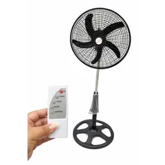 GENERICO - VENTILADOR DE PIE 18 PULGADAS - 3 EN 1 CON CONTROL REMOTO