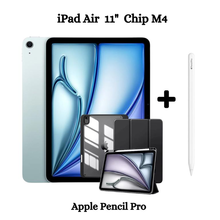 Nuevo iPad Air 11″ Chip M4 Wifi 256GB - Blue 2026 + Pencil Pro + Regalo