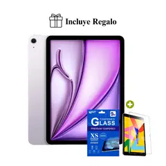 APPLE - Nuevo iPad Air 11″ Chip M4 Wifi 128GB - Purple 2026 + Regalo