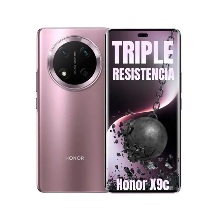 Celular X9C 8Gb 256Gb Purple Doble Sim Rendimiento Superior