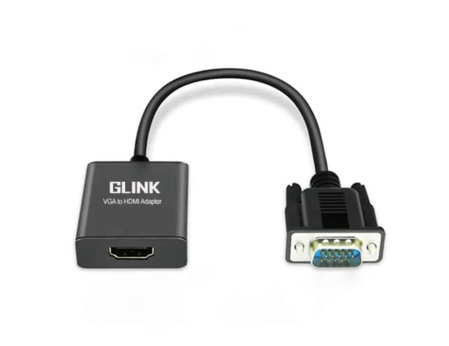 Adaptador VGA Macho a Hdmi Hembra Full Hd GL-009 GLINK