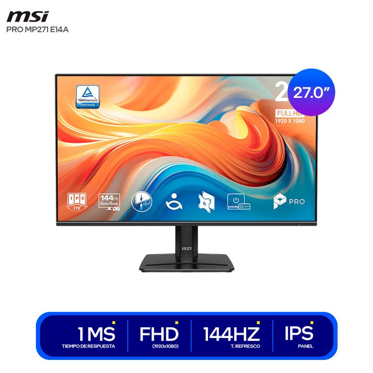 Monitor PRO MP271 E14A 27" 144Hz HDMI