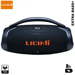 LIDIMI - Parlante Portátil Bomboox 70w Rms Usb-bt-aux-tf Negro