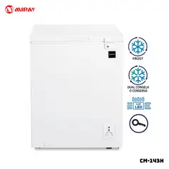 MIRAY - CONGELADOR 142 L BLANCO CROMA - CM-143H