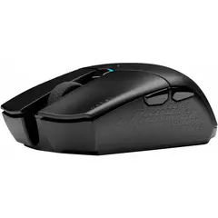CORSAIR - Mouse Gamer Katar Pro RGB hasta 12400 DPI 6 Botones Programables Negro