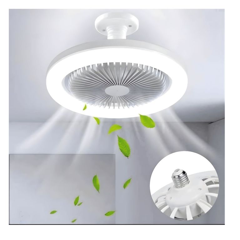 Foco ventilador led multifuncional con control