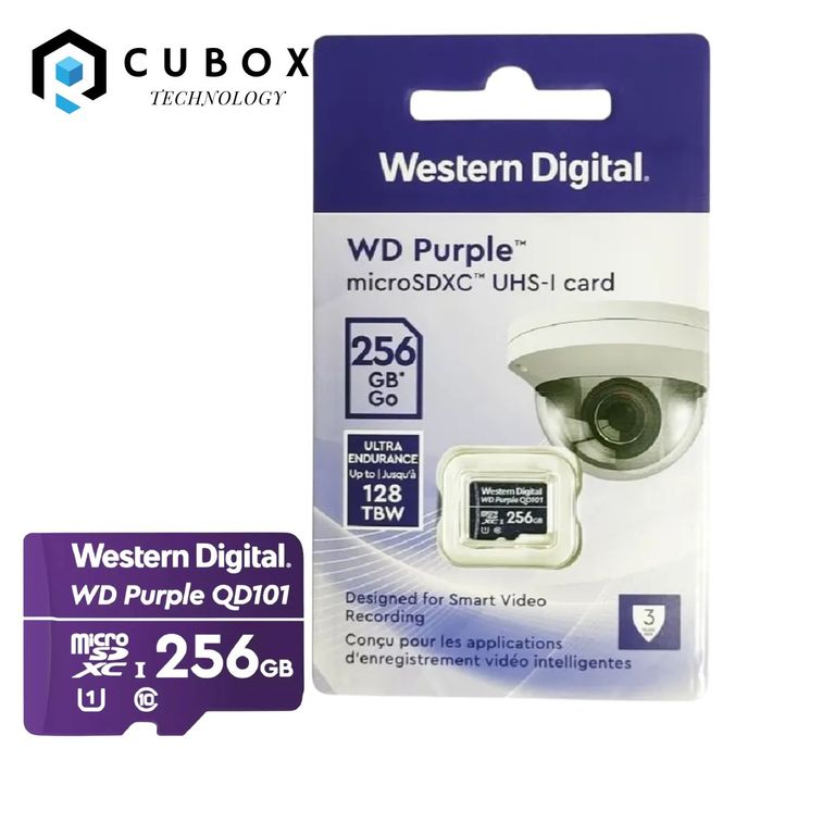 Tarjeta MicroSD Wester S1 256 GB Exclusiva para Videovigilancia