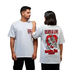 GENERICO - Polo Oversize Manga Corta Algodón Running Club