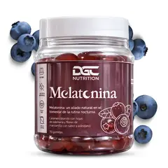 GENERICO - Melatonina en gomitas DGC Nutrition - 70 unidades Sabor Arándonos