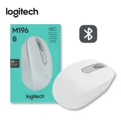 LOGITECH - MOUSE M196 BLUETOOTH WHITE