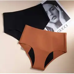 GENERICO - Calzón Menstrual Sin Costuras - Talla XL marrón