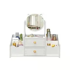 OEM - ORGANIZADOR PARA MAQUILLAJE DE MELAMINE CON ESPEJO