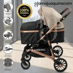 EBABY - Coche Moisés Travel System «INFINITIVE GOLD II» de Lujo Beige
