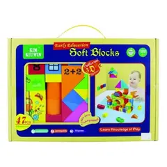 GENERICO - Juego De Bloques Soft Eva 47 Piezas