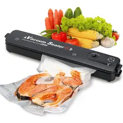 OEM - Máquina Selladora al Vacío Automática - Conservadora de Alimentos Portátil con Sistema de Succión