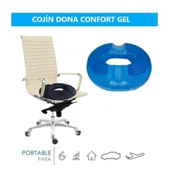 DI ROSSANA - Cojín Coxis de Visco-Gel de 1000gr - Alta Densidad Premium