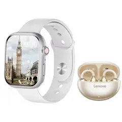 LENOVO - Audífonos TA140 Bluetooth y S10 Reloj inteligente