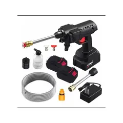 GENERICO - HIDROLAVADORA ALTA PRESION INALAMBRICA 120V DOBLE BATERIA N