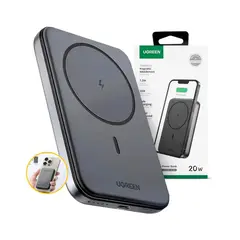 UGREEN - Power Bank 10000 mah Carga Magnética15W MagSafe Carga Rápida 20w