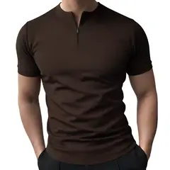 GENERICO - Polo Hombre Elegante Con Cierre