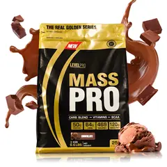 LEVEL PRO - Mass Pro 3 kg Ganador de Peso - Chocolate
