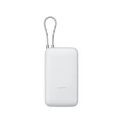 XIAOMI - Batería externa Power Bank 20000mAh Integrated Cable Light Gray