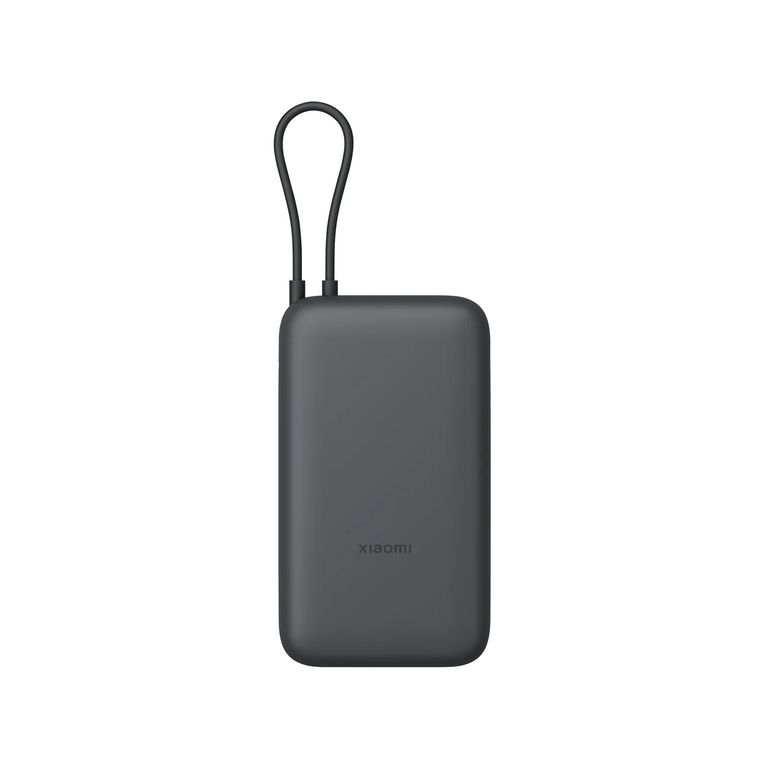 Batería externa Power Bank 20000mAh Integrated Cable Dark Gray